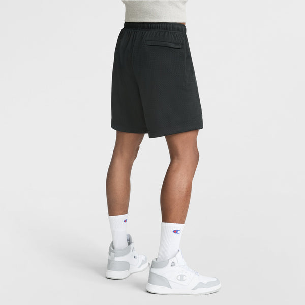 7" Yearbook Mesh Short, Arch Logo