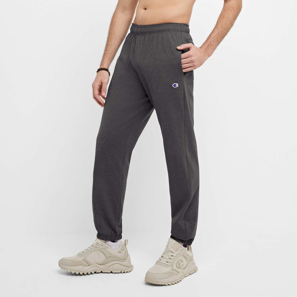 Lightweight Lounge Pants, Cinched Hem, C Logo