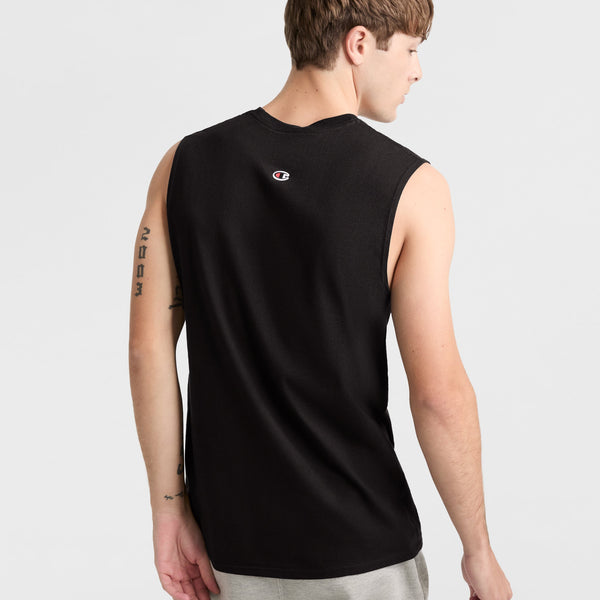 Classic Muscle Tank, Script Logo