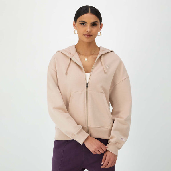 Powerblend Zip-Up Hoodie, C Logo